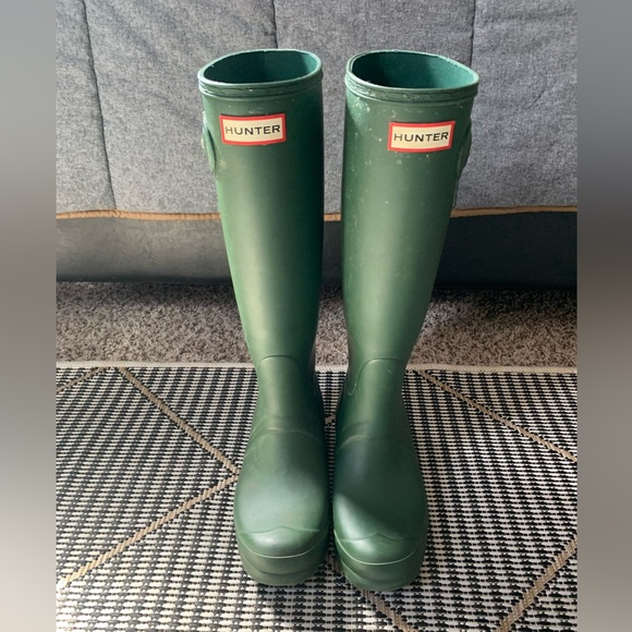 Hunter Tall Rain Boots - Picture 2 of 13